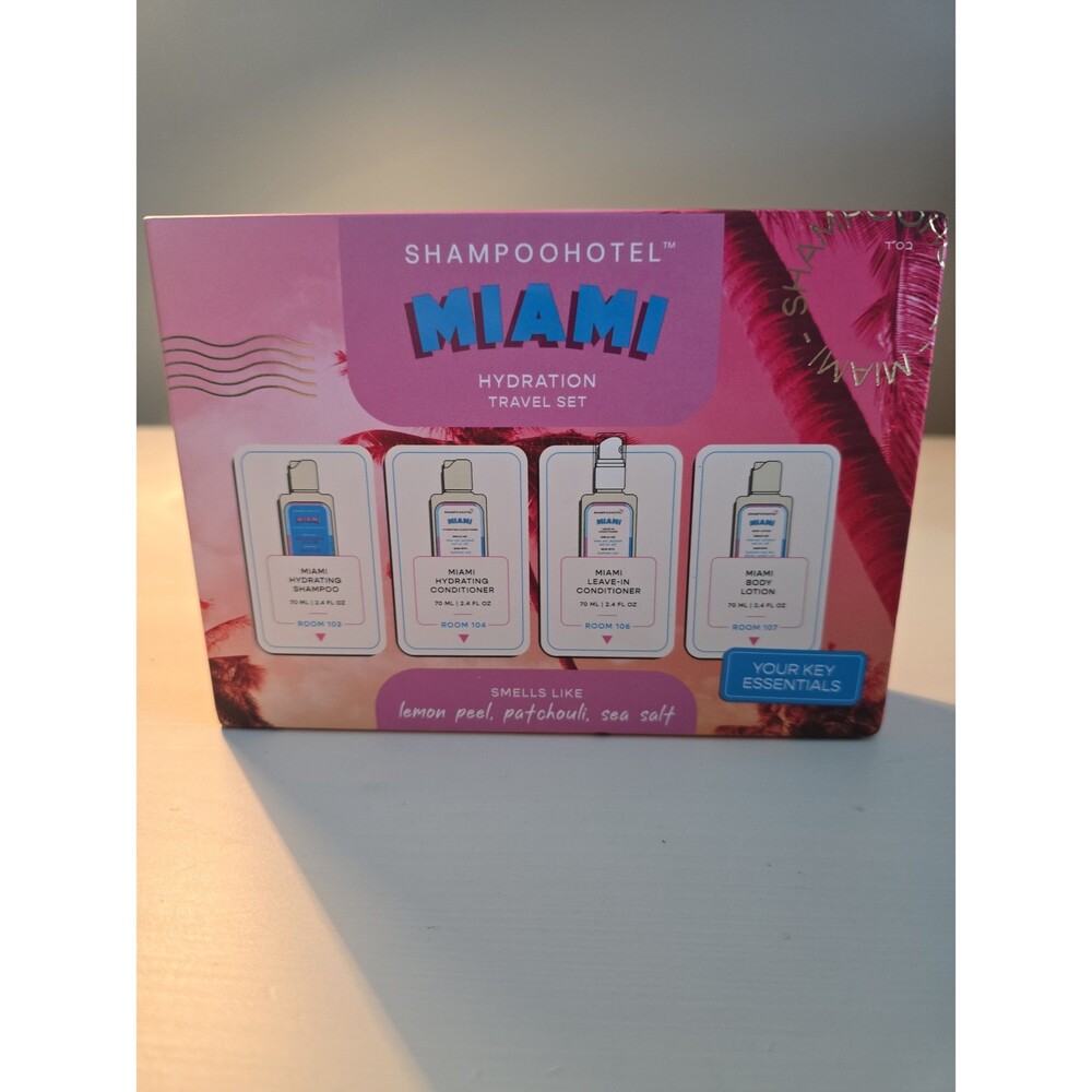 Shampoo Hotel Miami Travel Size Set NEW